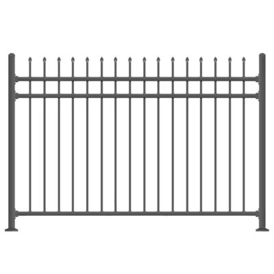 Cena fabryczna Ogrodzenie metalowe prywatność Ogrodzenie stalowe