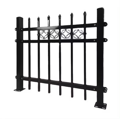 Gorąca sprzedaż nowego projektu, ocynkowanego, stalowego ogrodzenia rurowego o długości 8 stóp, do ogrodu