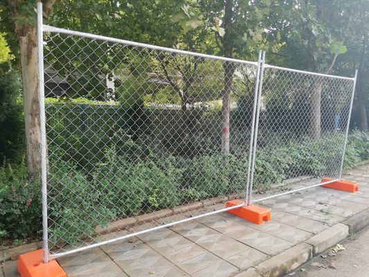 Pvc powlekany proszkiem powlekany tymczasowy panel ogrodzeniowy