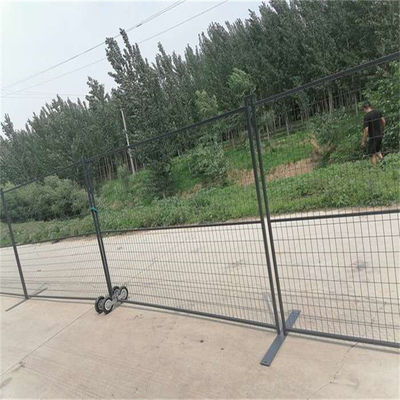 Rynek Kanady 6 x 10 ft Miejsce budowy Przenośne galwanizowane płyty czasowe ogrodzenia