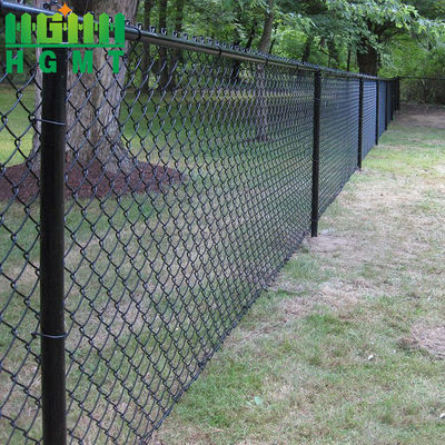 8 stóp wysoki ogrodzenie z diamentowymi łańcuchami z prywatnością