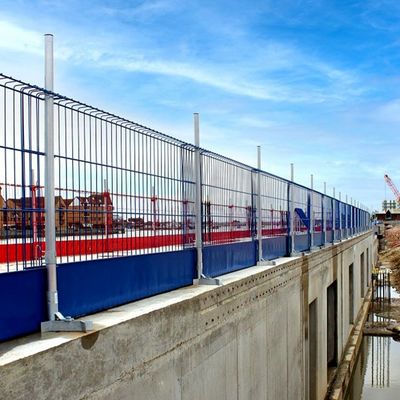 Skręcana bariera chroniąca krawędzie z możliwością dostosowania opcji układu