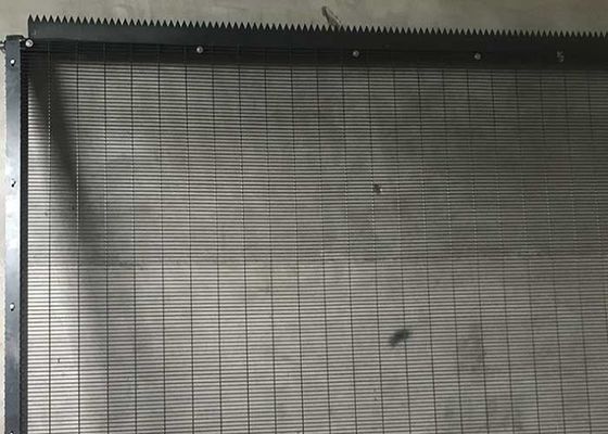 Ogrodzenie zabezpieczające z powłoką PVC o szerokości 2 m