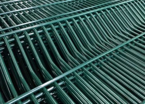 50*200mm 1,8m Wysokość Ogrodzenie metalowe Bezpieczeństwo płaskie z kwadratowym słupem