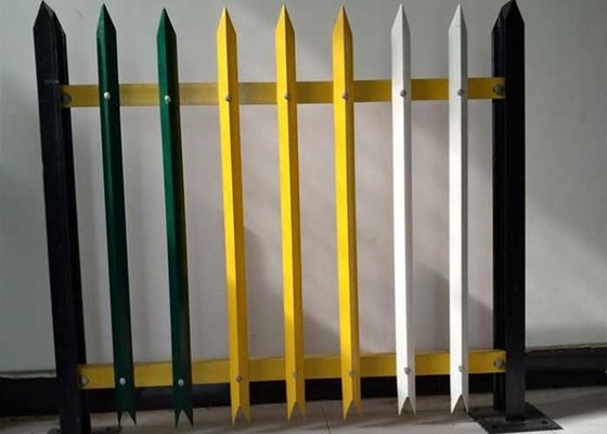 Ogrodzenie palisadowe o przekroju W, 1,8 m, stalowe ogrodzenie zabezpieczające o wysokości 1,8 m