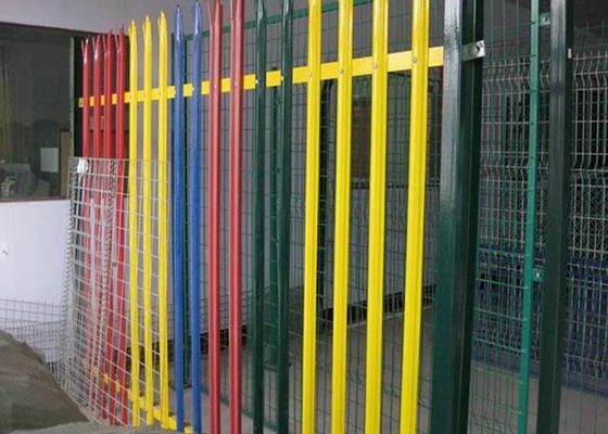 H2.7m Ogrodzenie ze spawaną siatką drutu D Sekcja Ogrodzenie palisady