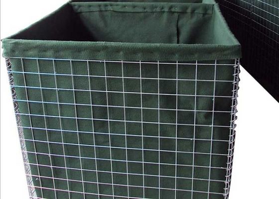 Galwanizowany mur wojskowy HESCO