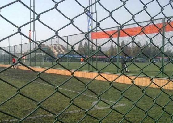 Cyclone 6Ft Metal Chain Link Ogrodzenie PVC powlekane zielone