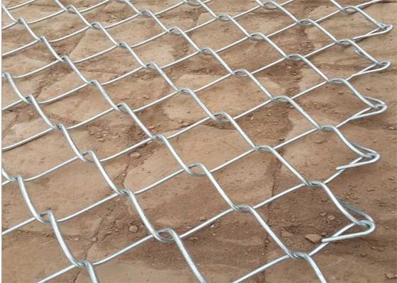 OHSAS 6 Foot 9 Gauge Chain Link Fence Cyclone Wire Fence