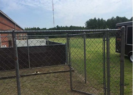 Stadion Cyclone Winyl pokryty ogrodzeniem łańcuchowym 4.0mm Wire Dia