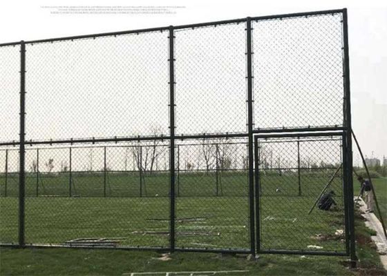 BWG8 do BWG16 PVC Ogrodzenie z diamentową siatką 3mm Ogrodzenie z łańcuchem drutu