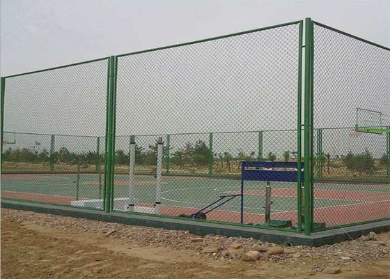 Ogrodzenie z siatki łańcuchowej w ocynku ogniowym, romb 3,0 mm