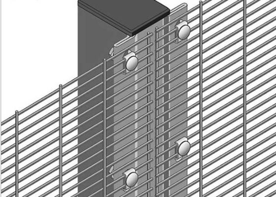 H2.5m Ogrodzenie zabezpieczające przed wspinaczką
