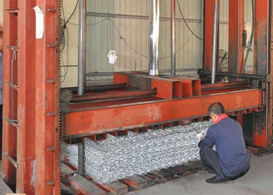 8*10cm elastyczna sieć gabionowa, łatwo zmontowana