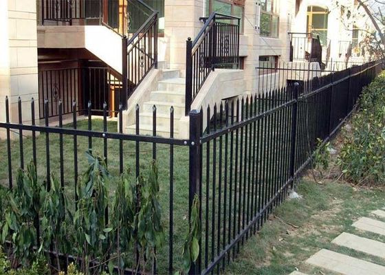 Skyhall Picket Tubular Steel Fence 2000mm Powder Coated Wire Mesh Panels