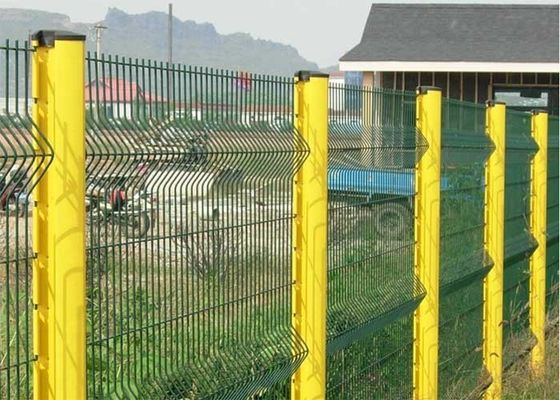 Wysokość 1830mm CM Post V Mesh Security Fencing Powder Coated Metal Fence