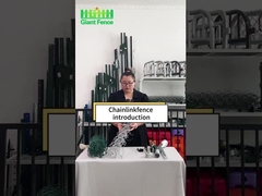 Łatwo instalowane ogrodzenie z drutu cyklonowego antykorozyjnego dla gospodarstwa