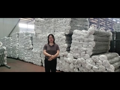 Opakowanie ocynkowanego ogrodzenia z ogniw łańcucha wysłanego do Kanady