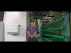 słupek kwadratowy malowany proszkowo