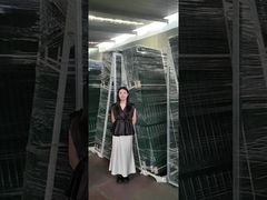 Wysokie ogrodzenie zabezpieczające przed przecięciem i wspinaczką o wysokości 3,5 m